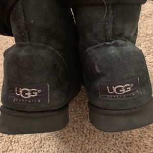 Auth. Black Uggs in Size 8!